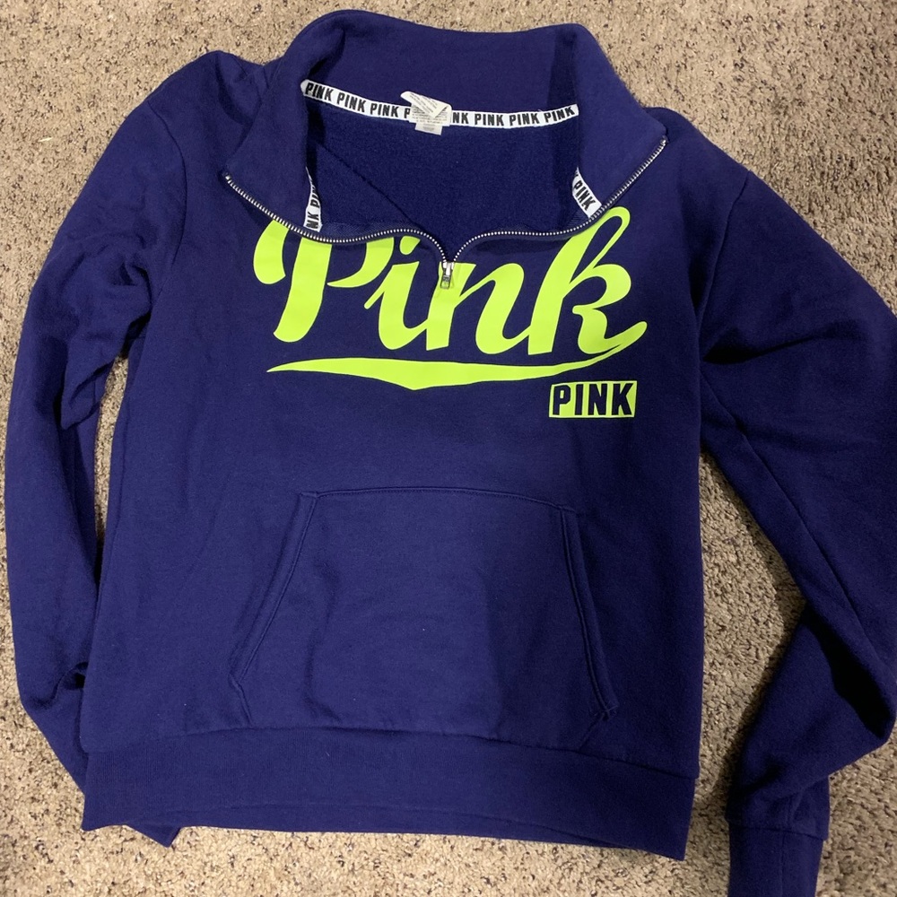 VS pink sweatshirt